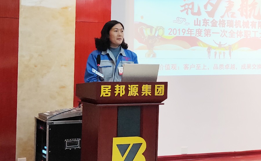 财务总监对2018年草莓污视频在线观看公司账目情况做详细汇报发言